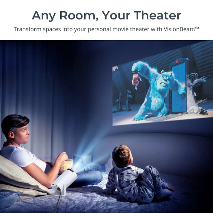 Portable Bedroom Projector