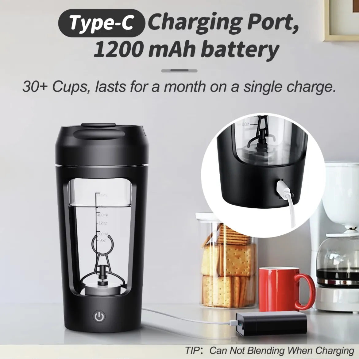 Electric Portable Protein Shaker bottle 650ml