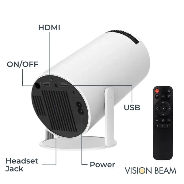 Portable Bedroom Projector