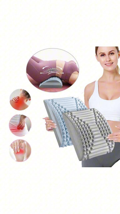 Lower Back & Neck Stretcher / Cracker Posture Corrector