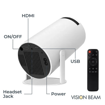 Portable Bedroom Projector